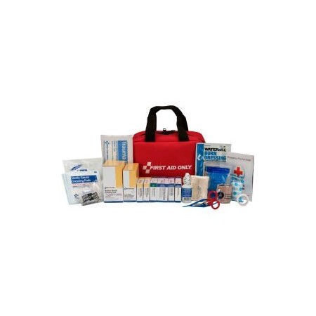 Acme United First Aid Only 90599 First Aid Kit, 50 Person, ANSI Compliant, A+, Fabric Case 90599